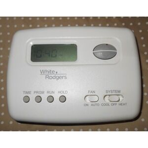 Emerson White-Rodgers 1F79 Non-Programmable Thermostat, 2H/1C